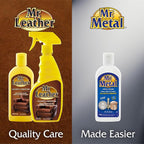 Cleaner and Conditioner - Safe for All Leather & Vinyl - Hydrate and Shine with Water-Repellent Protection for Couches, Car Interior, Shoes, and Bags (16 oz)
