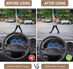 MYFAMIREA Car Seat Cushion Pad 1.2" Thick Comfort Seat Protector for Car Driver Seat Office Chair Home Use Memory Foam Seat Cushion with Non Slip Bottom, 20'' x 18.5'', Black