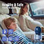 Cute Car Air Freshener 2 Pack, Lightbulb-Shaped Car Fresheners, Automotive Vent Clip, Long Lasting Scent, Essential Oils, Cute Car Accessories for Women, Ocean Perfume