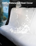 Upgraded for Tesla Model Y Juniper Rear Seat Cover Towel,Waterproof Seat Protector Seatcovers Pet and Chlid Liner Sweetproof,Non-Slip Seat Mats for Tesla Accessories 2026