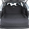 Dog Cargo Liner for Compact SUV - Heavy-Duty 900D Oxford Waterproof Pet Cargo Protector with 3-Sided Zippered All-Round Protection & TPU Suction Cups, Ideal for Dog Travel
