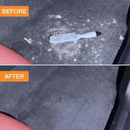 Professional Rubber Dog Hair Remover Brush for Car & Home – Auto Detailing Tool Removes Pet Hair from Vehicles, Furniture, SUVs, Trucks, RVs