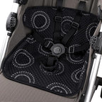 Piddle Pad, Car Seat Potty Training Protector, Baby Waterproof Car Seat Cover with Anti-Slip Backing, Machine Washable Liner for Toddler Carseat, Stroller (Black)