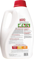 Nature's Miracle® Stain & Odor Remover, Tough on Dog Urine, Feces, Vomit, Drool and Other Organic Stains and Odors, 1 Gallon (Pack of 4)