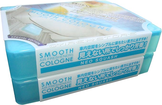 2-pack Home/office/Car/auto Smooth Cologne Neo Squash Scent Luxury Air Freshener JDM Genuine Diax Japan
