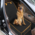 2 Pack Dog Front Seat Covers for Car,Pet Front Car Seat Cover,Scratch-Proof Pet Seat Cover for Car,Trucks,SUV,Front Seat Dog Cover（Black，45"X 21"，2pack）