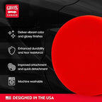 Griot's Garage 5.5” Red Foam Waxing Pads for Car Detailing, Polishing and Buffing Pads for Use with Waxes and Sealants, 10525, Set of 2