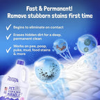 Sunny & Honey Pet Stain and Odor Remover - Enzyme Cleaner for Dog Urine and Poop on Carpets and Furniture - Strong Pet Carpet Cleaner Spray (1 Gallon Lavender)