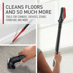 Hoover WindTunnel Cord Rewind Pro Bagless Vacuum Cleaner, Corded Upright Vacuum Cleaner for Carpet and Hard Floor, Automatic Cord Rewind, Corded Vacuum Cleaners for Home Use