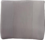 DMI Lumbar Support Pillow for Chair to Assist with Back Support with Removable Washable Cover to Ease Lower Back Pain and Discomfort While Improving Posture, 14 x 13 x 5, Contoured Foam, Premium,Gray
