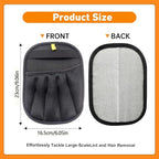 Pet Hair Removal Glove, Pet Hair Remover Gloves for Cats & Dogs Hair Remover, Magic Brush Pet Hair Removal Tool for Furniture, Couch, Car Seats, Clothing(2Pcs)