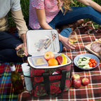 Cooler Bag Insulated Picnic Bag Large Lunch Box Reusable Tote Bag Soft Sided Portable Beach Cooler Grocery Camping