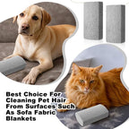 2 Pcs Pet Hair Block, Pet Hair Remover Grey Pumice Stone for Dog Cat Fur Removal Cleaning Dog Cat Fur Remover Stone Pets Rocks for Sofa Car Interior Bedding Carpet Couch Furniture