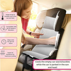 Swanoo Car Seat Cooling Pad, Stroller Cooling Pad with Ice Pack for Babies Toddler and Kids, Sun and Heat Cover Protector for Summer Carseat Cooler Liner