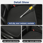 West Llama Car Seat Covers for Summer,Ice Silk Bottom Seat Covers for Cars Include 2 Piece Front Driver Seat Pad Mat Universal Fits 90% SUVs,Cars,Sedans(2Piece-Black)