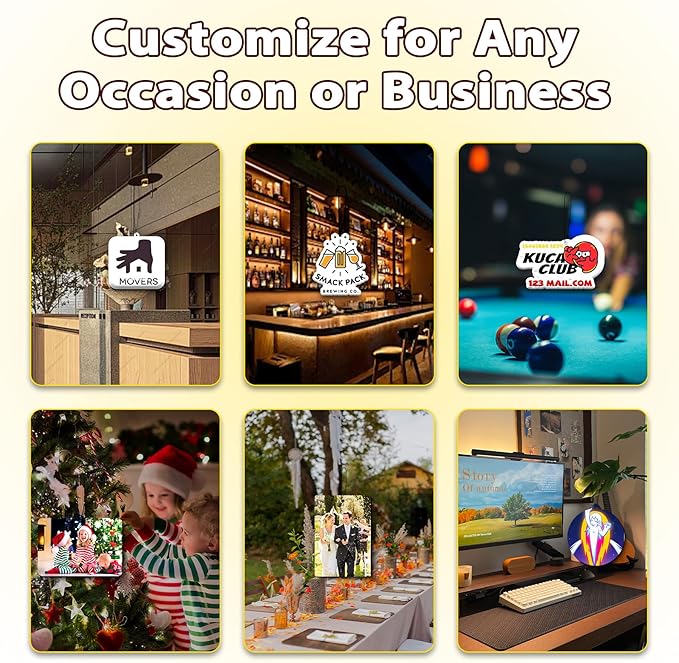 Custom Air Freshener with Picture, Personalized Car Air Freshener, Customized Double Sided Photo Air Fresheners, for Car, Wardrobe, Bathroom, Christmas Hanging Ornaments (Horizontal)