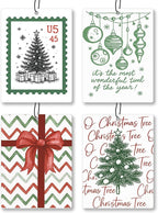 Trendy Christmas Car Air Freshener 4 Pcs - Coquette Bow Christmas Tree Santa Gift Air Freshener Hanging Decor for Cars Closet Drawer Books, Christmas Bow Santa Car Accessories Mirror Decor for Women