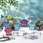 24 Pcs Nurse Appreciation Gift Bulk Funny Air Freshener Car Scented Thank You Hanging Decor Gifts for Doctors Practitioner Medical Assistant Medical Staff