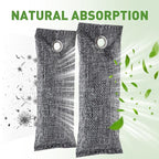 8Pack Activated Charcoal Odor Absorber, Odor Eliminator for Strong 0dor,Shoe Deodorizer,Bamboo Charcoal Air Purifying For in Car,Closet,Shoe, Basement(50g/1.77oz Each)