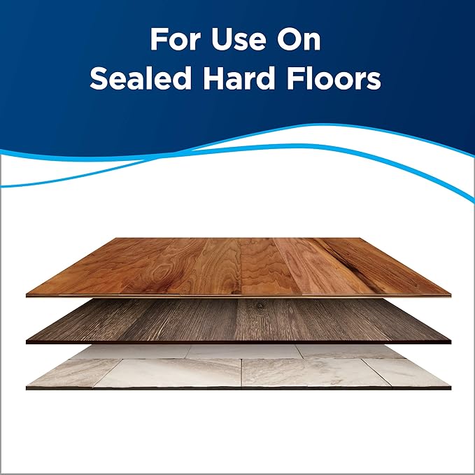 Bissell Hard Floor Sanitize Formula,25041,64 Fl Oz CrossWave & Spinwave,Use on Sealed Hard Floors,Orange Bloosom,(Pack of 2)