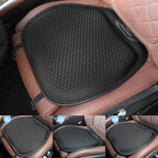 XUKEY Gel Seat Cushion for Long Sitting Pressure Relief (2CM Thick),18.11x17.13x0.79'' TPE Gel Seat Cushion Cover,Anti-Slip Coccyx Cushion for Tailbone Pain for Car Truck