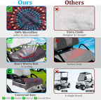ENYORSE Golf Cart Seat Covers - Ethnic Style Golf Cart Towel Blanket for 2/4 Seater, Soft & Breathable Microfiber, Keeps Seats Cool & Comfortable, 51”x31”, Fits EZGO/Yamaha/Club Car