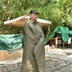 Poncho Liner Military Insulation Blanket Camo with Compression Carry Bag for Outdoors Hiking Jungle Hunting Gear