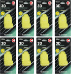 FH GROUP Car Seat Covers FH1017 Clip On 3D Air Freshener Lemon Scent (Yellow) – 8PK