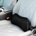 Lumbar Support Pillow for Office Chair and Car, Memory Foam Back Cushion Provides Lumbar Support to Relieve Back Pain, Ideal for Driving and Office Use (Black)