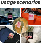Trendy Black Pink Floral Christian Car Air Freshener 4 Pcs - Flowers Bible Verse Religious Hanging Air Freshener 4 Pcs for Cars Closet Drawer Books, Christian Accessories Mirror Gifts for Women Girls