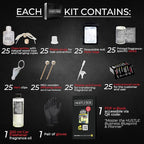 Smoked Vanilla Hanging Car Air Freshener and Essential Oil Diffusers with Vent Clips - 25-Pack Automobile Aromatherapy Diffuser Bottles - Kit Ideal for Resale, Gifts & Party Favors
