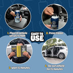 Chemical Guys Odor Eliminating Fogger 3 Pack – Black Frost Scent, 3 Oz Each – Set-and-Forget System to Remove Smoke, Pet, Gym, and Food Odors in Cars, Trucks, SUVs