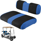 Golf Cart Seat Covers 2 Passenger, Golf Cart Front Seat Cover for EZGO TXT OEM Ordinary Seat Cushion, Washable Seat Cover Best for Summer