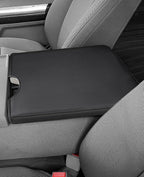 INTGET Center Console Armrest Cover for 2026 Ford F150 Accessories 2015-2023 2024 2025/for F250 F350 F450 F550 2017-2026 40/20/40 Jump Seat Car Arm Rest Lid Seat(black stitches, 2015-2026 Jump Seat)