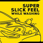 Meguiar's Hybrid Ceramic Wash & Wax - Sophisticated Car Wash Gently Cleans and Adds Shine and Slickness While Boosting Paint with Hybrid Ceramic Wax and Extreme Water Beading - 48oz