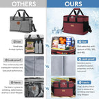 Lifewit Cooler Bag 30/50/60 Cans Collapsible and Insulated Large Lunch Bag Leakproof Soft Cooler Portable Tote for Camping/BBQ/Family Outdoor Activities