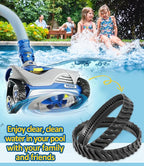 R0526100 Track Replacement Compatible with Zodiac Baracuda MX6 MX8 Elite Series Suction-Side In-ground Pool Cleaners, Heavy Duty Rubber Wheel Tire Belts (2-Pack)