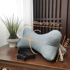 Neck & Cervical Pillows Dog Bone Shaped Travel Neck Pillows With Washable Removable Cover Have Loops On Either End For Car Bus Truck Driving Comfort Head Rest Support Neck Chiropractic Pillow (Color