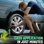 ExoForma Wet Tire Dressing Spray - Extremely High Shine Tire Dressing for That Wet Look - No Sling, Non-Greasy Silicone Formula with UV Protection - Easy to Apply, Minimal Cure Time - 16 fl oz