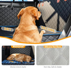 PetDance【Grab &Go Slim Dog Mat for Car Back Seat, Portable Pet Bed Mat for Trucks, 【Waterproof & Easy-Care】 Car Seat Blanket for Dogs, Fits SUV, Truck & Sedan, 23x52 inch