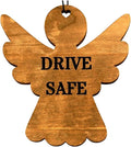 Car Fragrance for 365 Days FreshWood Drive Safe Ornament ❘ Rear View Air freshener ❘ Mirror Car Hanging Ornament ❘ Gift Idea for Him ❘ Gift Idea for Her ❘ Hand Made Car Essential