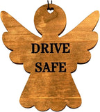 Car Fragrance for 365 Days FreshWood Drive Safe Ornament ❘ Rear View Air freshener ❘ Mirror Car Hanging Ornament ❘ Gift Idea for Him ❘ Gift Idea for Her ❘ Hand Made Car Essential