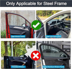 ZATOOTO Car Window Shades for Driver Side Car Privacy Shades for Front Window Full Blackout Car Window Cover Magnetic Sun Shade for Car Window Universal Great for Travel Camp Privacy