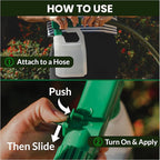 Humboldts Secret 2-Pack Garden Hose End Sprayer | Multipurpose Lawn Attachment with 100 to 1 Mixing Ratio | Garden Sprayer for Lawn Care, Fertilizing, Car Wash & Outdoor Use | 32 ounce