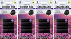 Car Vent Clips Air Freshener Stealth Stix Car Vent Clips that Slip on Vent Blade, 4-Pack/16-Stix (Spring Blossoms)