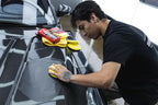 Mothers California Gold Synthetic Wax, 16 oz. — Long-Lasting Protection with Micro-Encapsulated Polymers, Polishes, Enhances Depth, Gloss & Shine, Easy-to-apply 2 in 1 Polish & Wax Formula (05716)