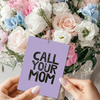 Mancheng-zi Funny Call Your Mom College Dorm Air Freshener 3Pcs, Back to School College Girls Guys Boys Gifts Air Freshener Hanging for Dorm Cars Closet Drawer or Books, Funny Dorm Decor
