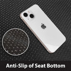 CAR PASS 3D Foam PU Leather Car Seat Covers, Universal Seat Covers Front 2 for Trucks SUV Sedan Automotive Seat Covers Armrest Airbag Compatible Waterproof Comfortable Faux Nappa Leather Black Purple