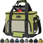 BALEINE Extra Large Soft Cooler Bag, Portable Leakproof Cooler, 40/60 Cans Volume for Beach, Camping, Kayaking, Travel, and Road Trips