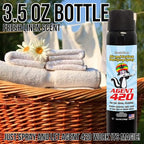 Agent 420 Odor Eliminator Aerosol Spray, Fresh Linen, 3.5 oz — Tea Tree Oil Breaks Down Smoke at the Molecular Level